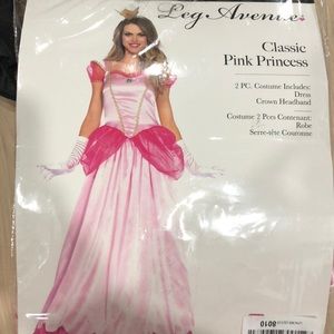 Leg Avenue Classic Pink Princess, Super Mario Bros Inspired Princess Peach